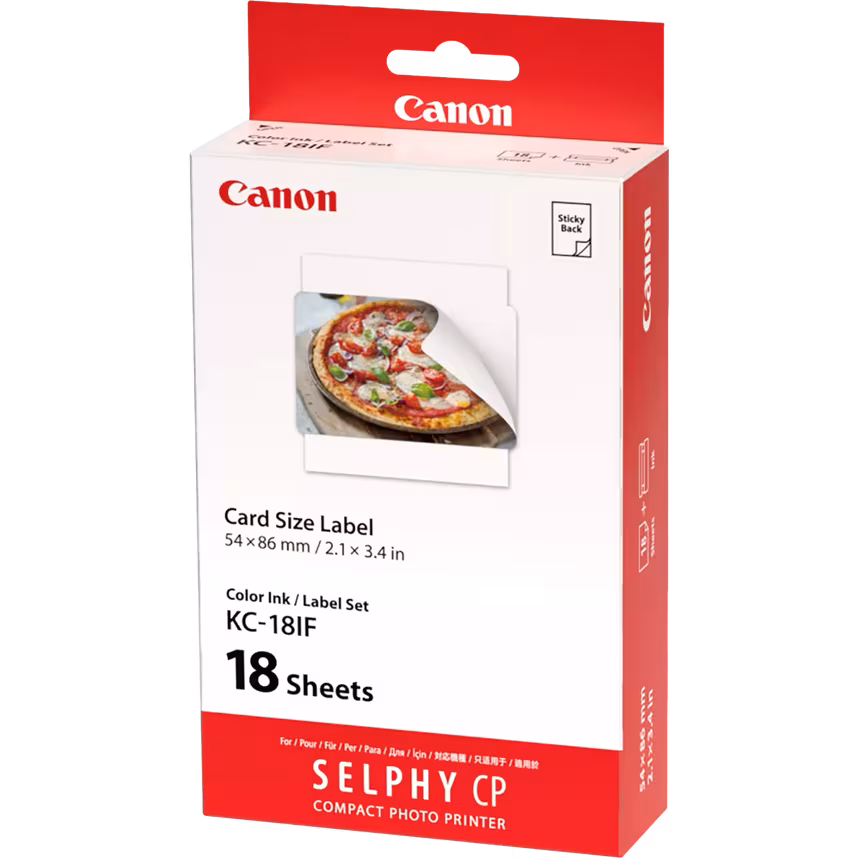 Canon KC-18IF 18 Bl. Sticker 10er