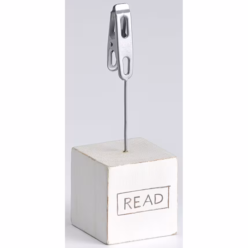 Dreams Fotoclip W&uuml;rfel wei&szlig;