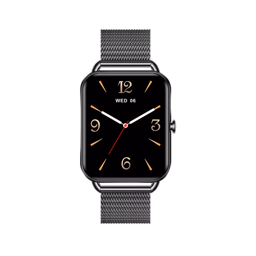 Felixx Smartwatch F606, Amoled 1.65, LADY, black