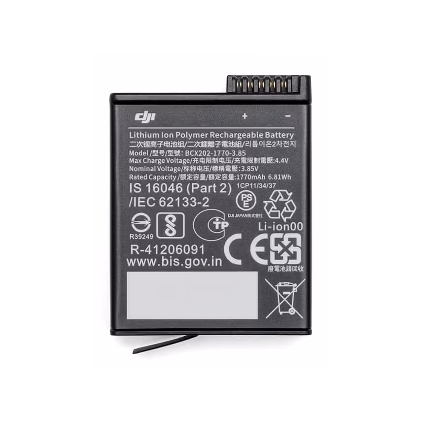 DJI Osmo Action 3 Extremer Akku