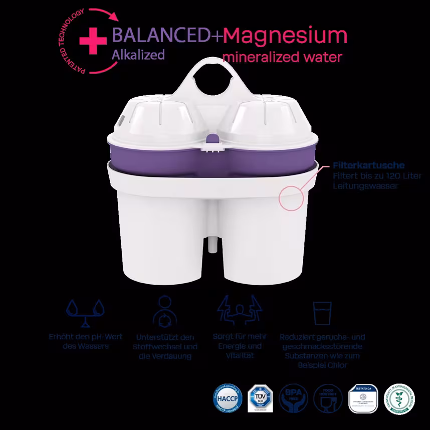 BWT Balanced Alkalized Water 2er Kartusche
