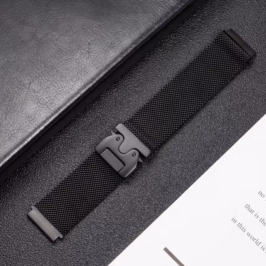 Felixx Smartwatcharmband Milanaise Safe Cl. Black-Universal 22mm