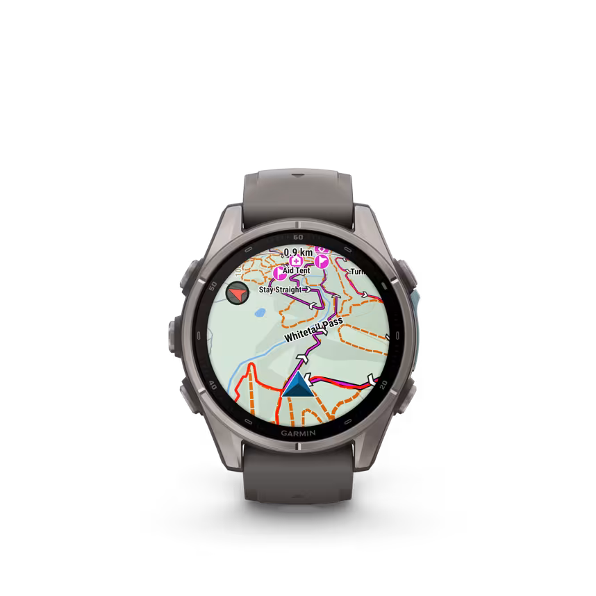 Garmin Fenix 9 43mm Kieselgrau/Titan