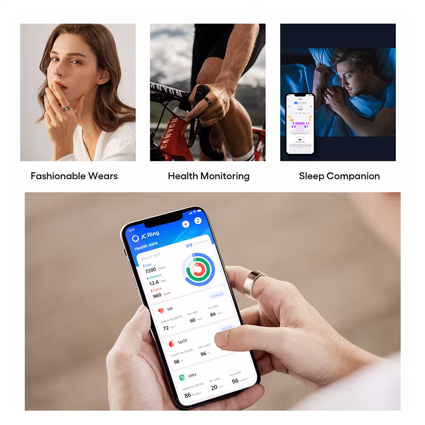 felixx SmartRing SR31 "TITAN" Silver Gr&ouml;&szlig;e #13 (69,8mm)