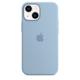 Apple iPhone 13 mini Back Cover Silikon dunstblau