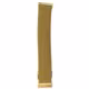 Mika Uhrenarmband Uni 20mm Edelstahl Milanaise gold