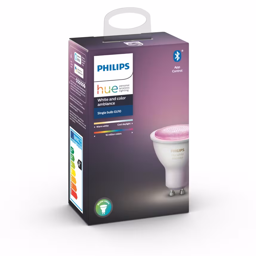 Lampe Philips Hue GU10 350lm Bluetooth