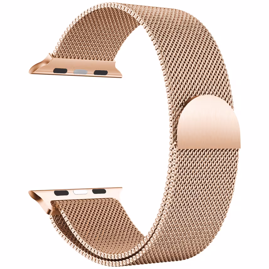 Felixx Smartwatcharmband Edelst.Milanaise Rosegold 38/40 iWatch
