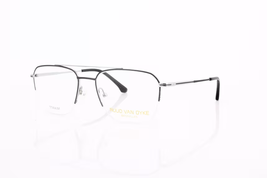Ruud van Dyke RVD 1144T-5H Herrenbrille Halbrand