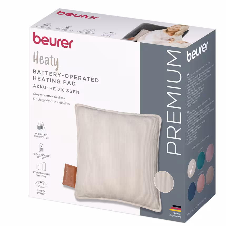 BEURER HK 77 Akku-Heizkissen cashmere