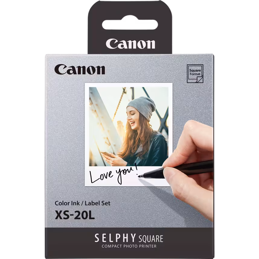 Canon XS20L Farbtinte-und Papier Set
