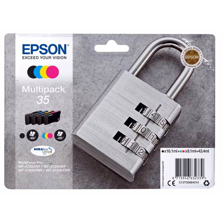 Epson 35 T3586 Tinte Multipack