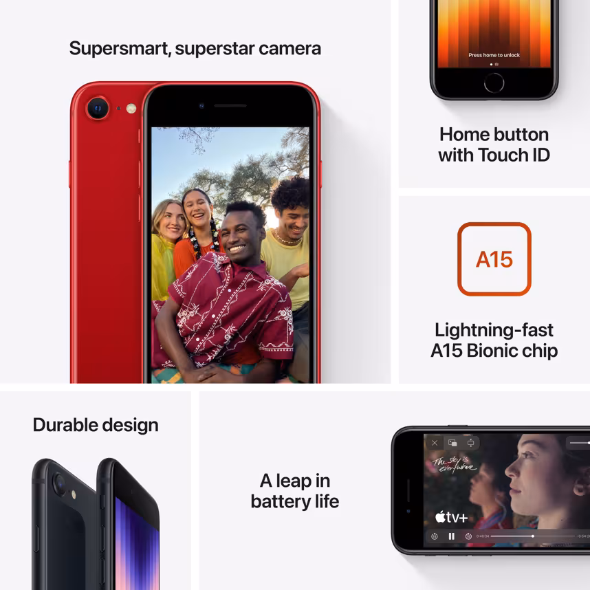 Apple iPhone SE 128GB 2022 starlight