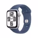 Apple Watch SE GPS 44mm Silver Alu Case + Denim Band M/L