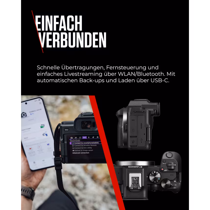 Canon EOS R8 Mark II Geh&auml;use Battery Kit