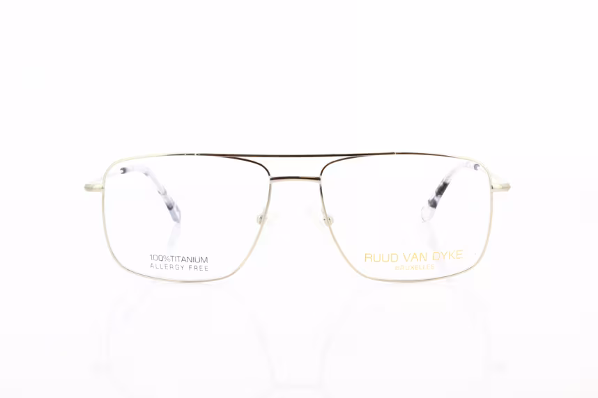 Ruud van Dyke RVD 1170T-2H Herrenbrille Titan Doppelsteg