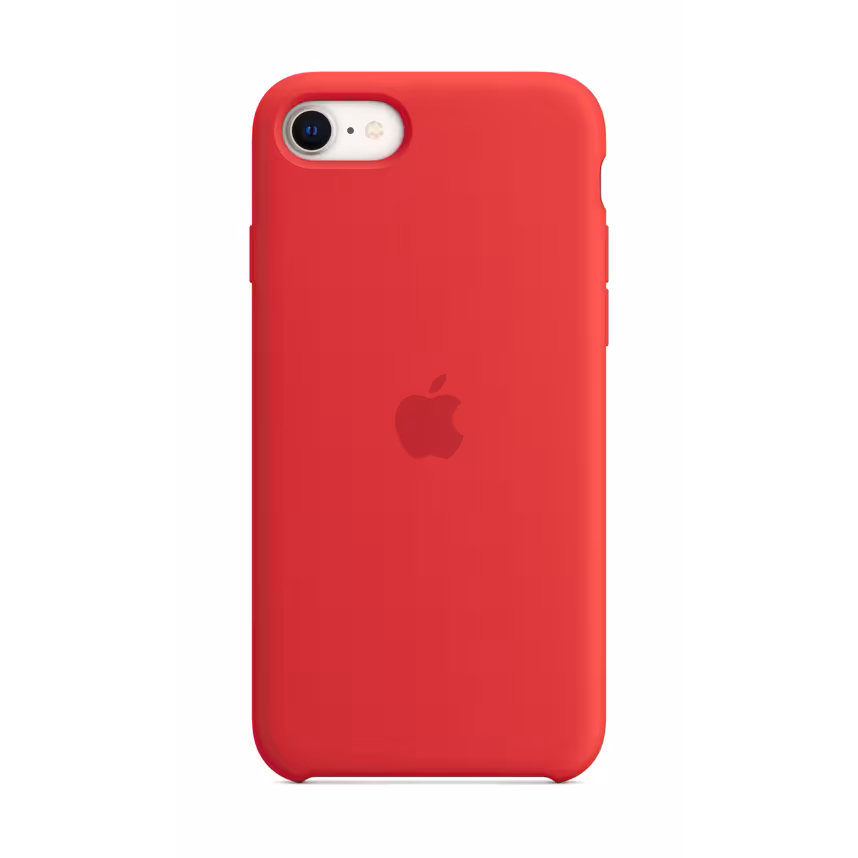 Apple iPhone SE Silikon Back Cover (PRODUCT) red