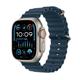 Apple Watch Ultra 2 GPS+Cellular Titan 49mm Oceanband blau