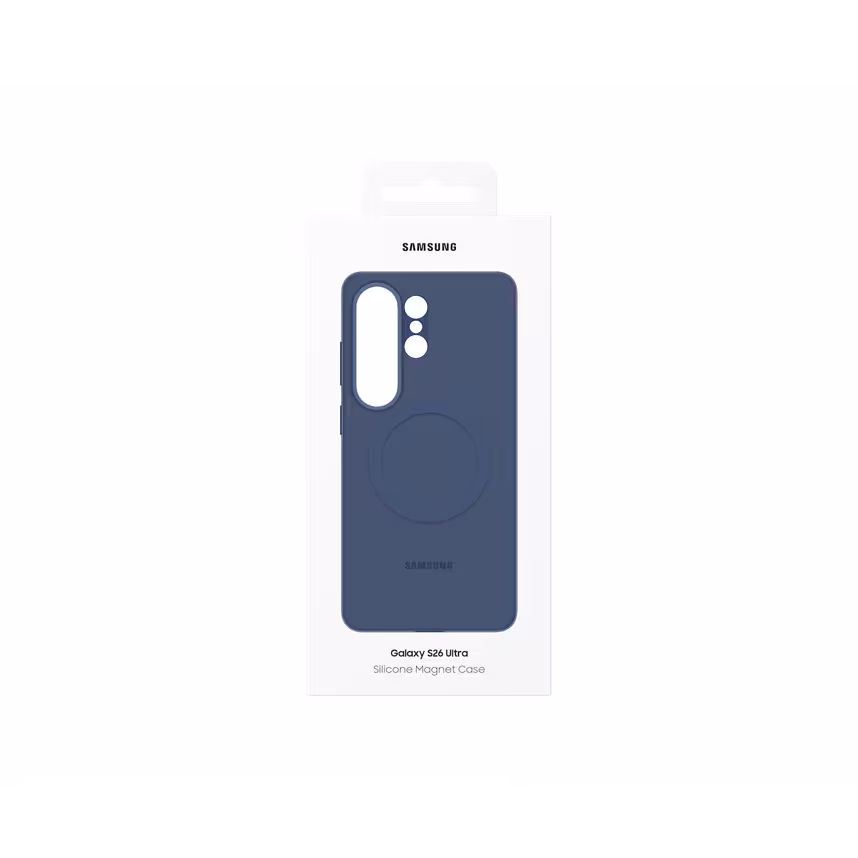 Samsung Back Cover Silicone Magnet Galaxy S26 Ultra Blauviolett
