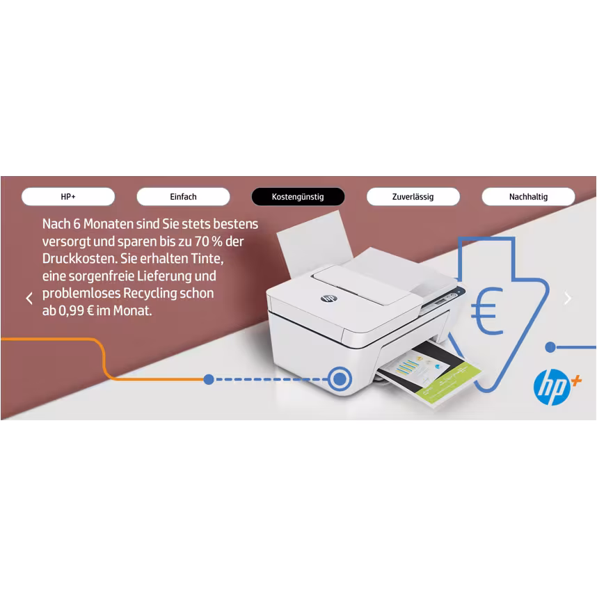 HP Deskjet 4130e All in One Drucker