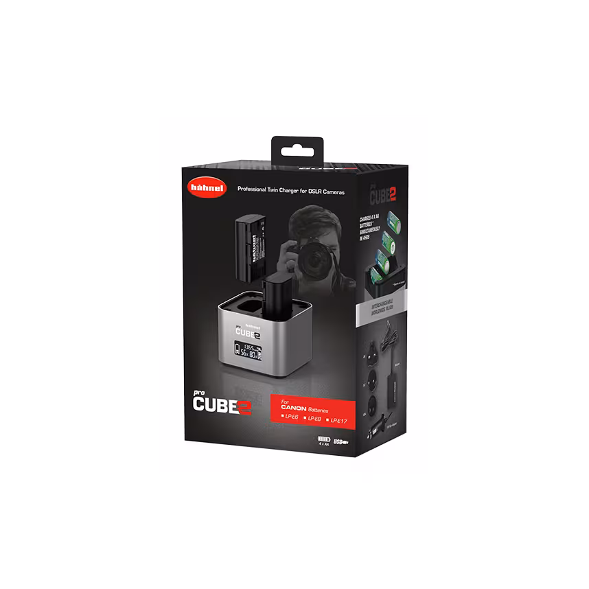 Hähnel Pro Cube 2 Ladegerät Canon
