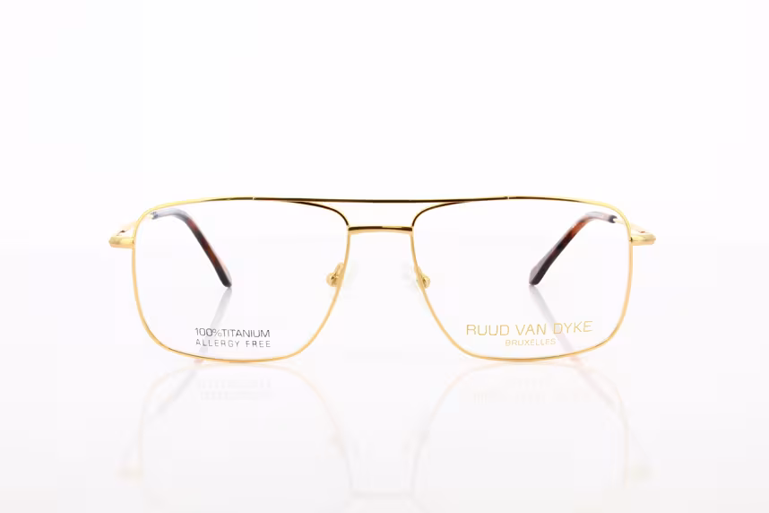 Ruud van Dyke RVD 1170T-1H Herrenbrille Titan Doppelsteg