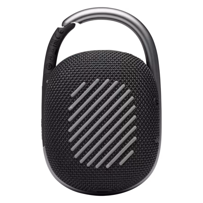 JBL Clip4 Bluetooth-Lautsprecher mit Karabinerhaken schwarz