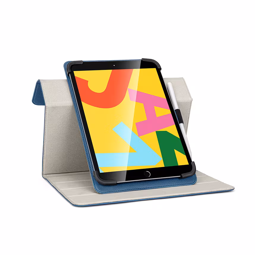 felixx Univ. Tab Case 10-11" Blue drehb. Stand + Stifth.