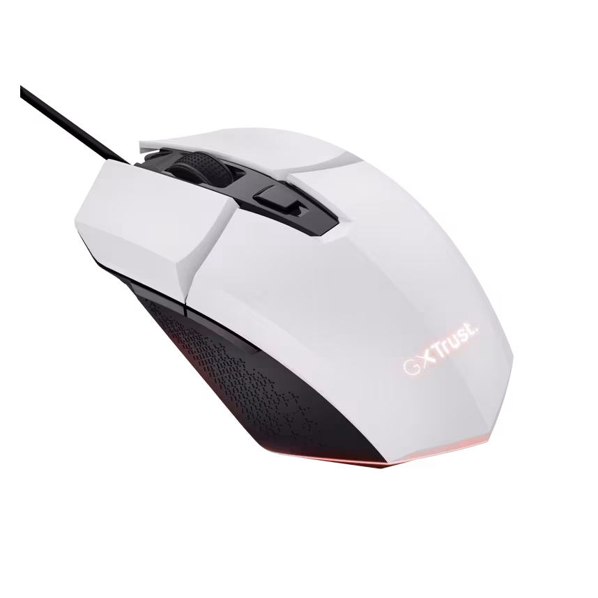  Trust GXT109W FELOX Gaming Maus weiß 