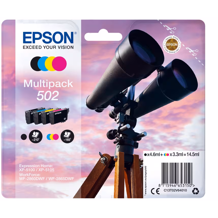Epson 502 Tinte Multipack