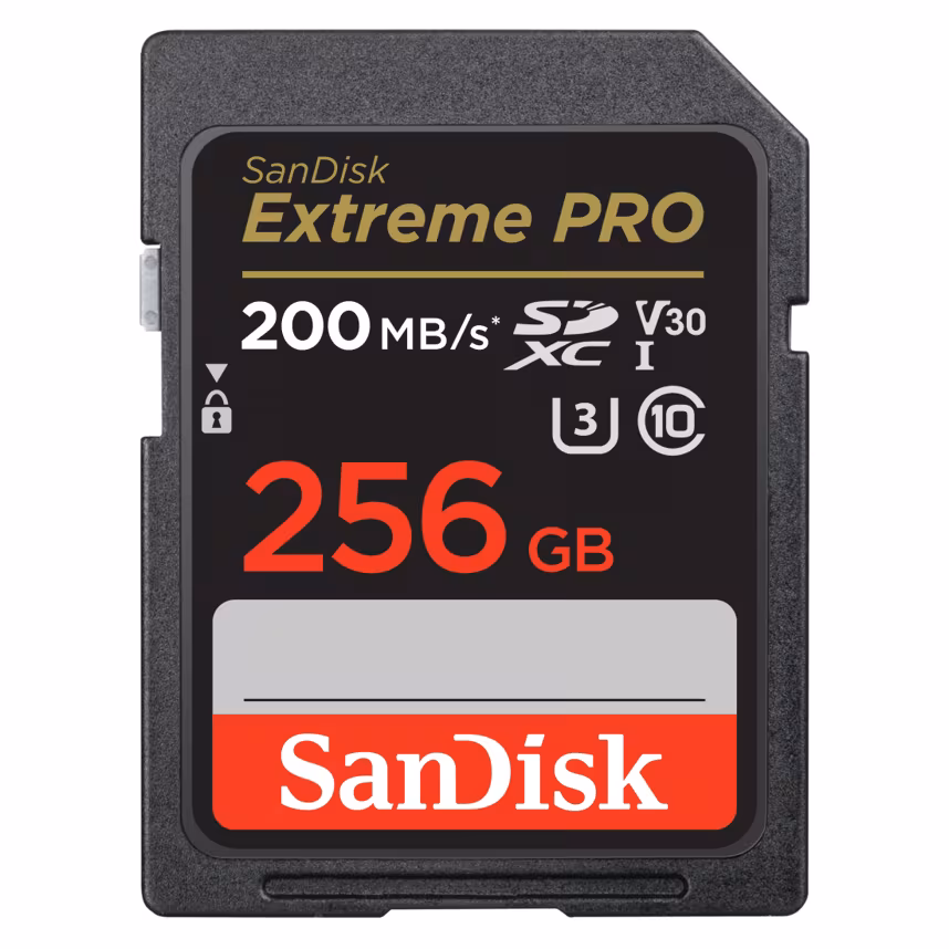 SanDisk SD Extreme Pro 256GB U3 200MB/s V30