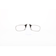 Fertiglesebrille Clip LH100 schwarz +2.00