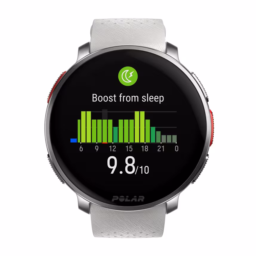 Polar Vantage V3 silver/orange S-L