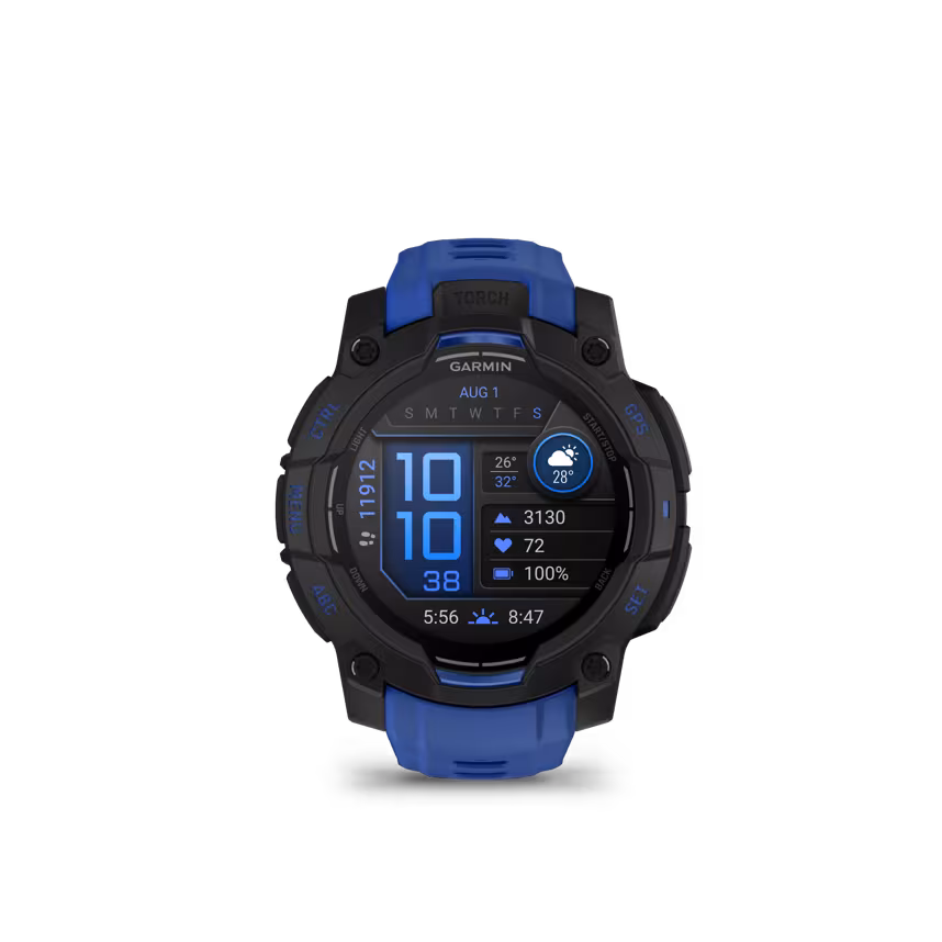 Garmin Instinct 3 AMOLED Supernova Edition 45 mm Schwarz