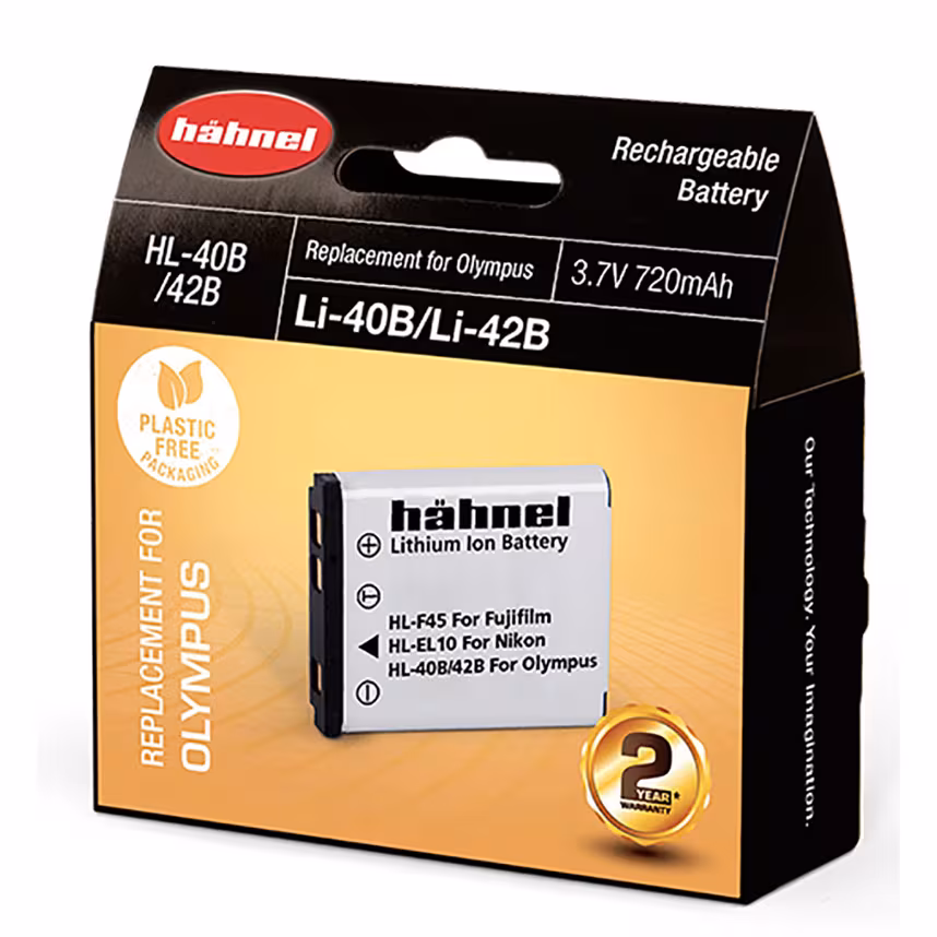 Hähnel Olympus Li-40B Akku