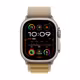 Apple Watch Ultra 2 LTE 49mm natural Titanium Case + tan M
