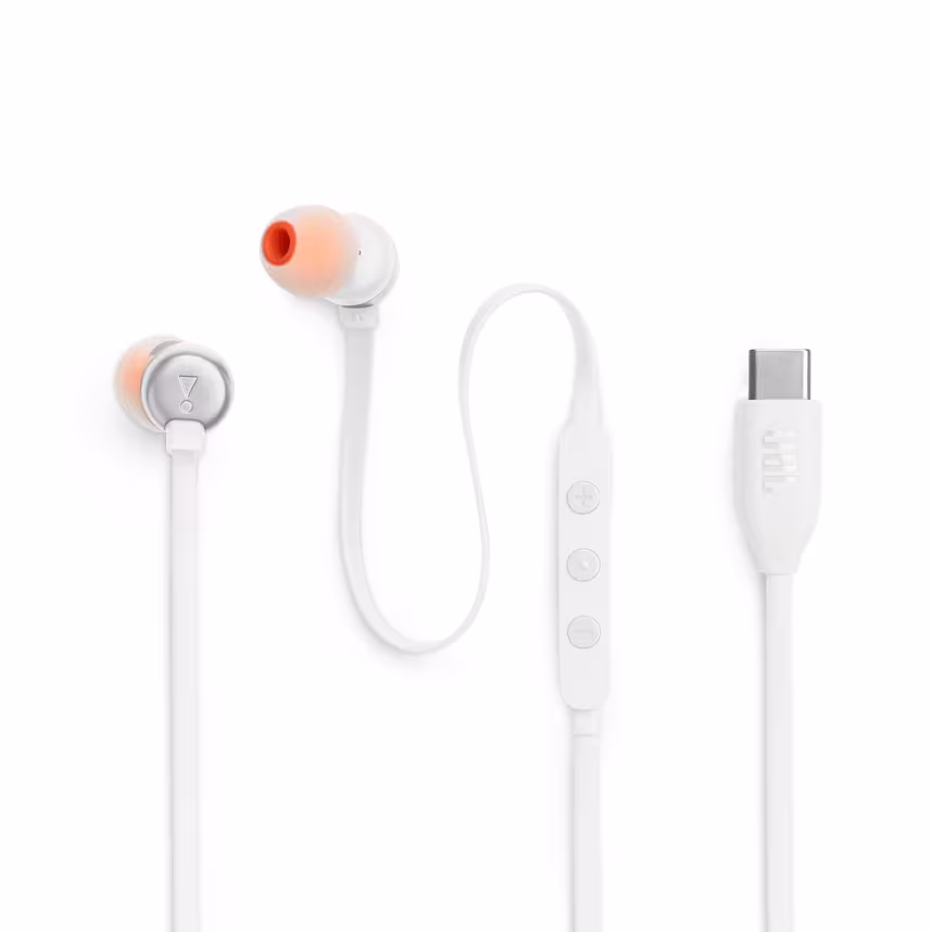 JBL TUNE310C kabelgebundener USB-C In-Ear Kopfhörer weiß
