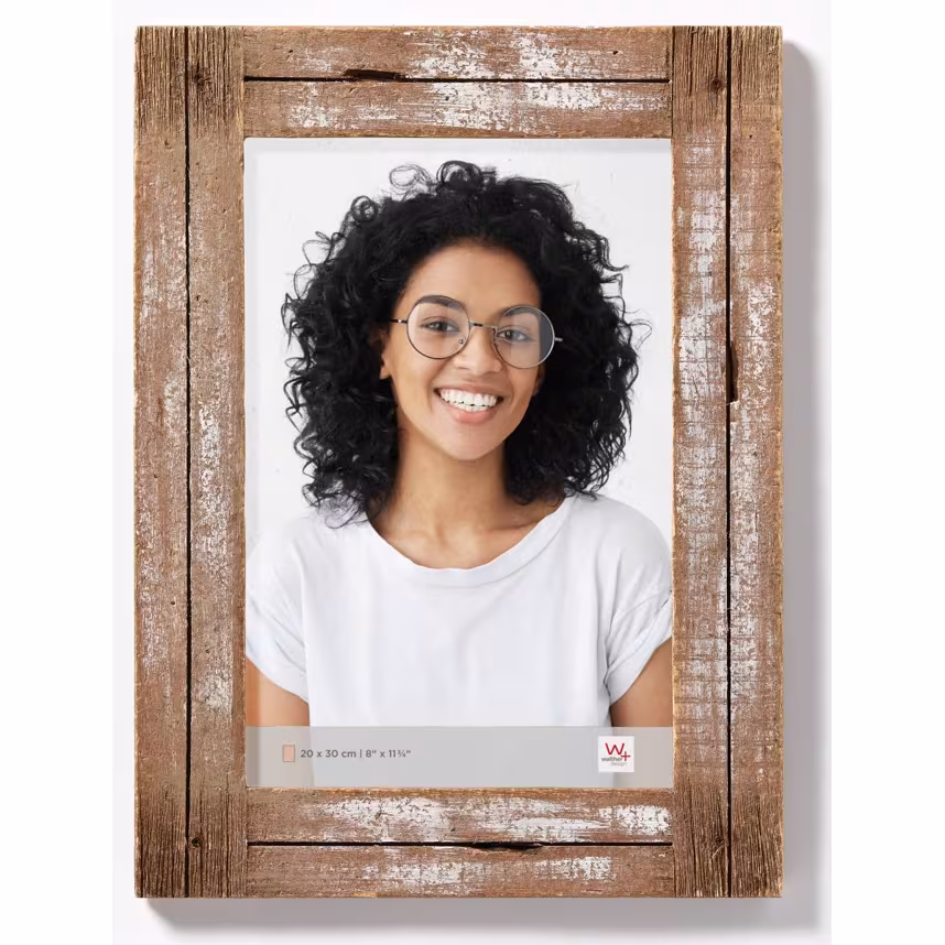 Dupla Portrait 20x30cm Holz weiß/natur
