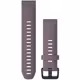 Garmin Quickfit Band 20mm Silikon dunkellila schwarz