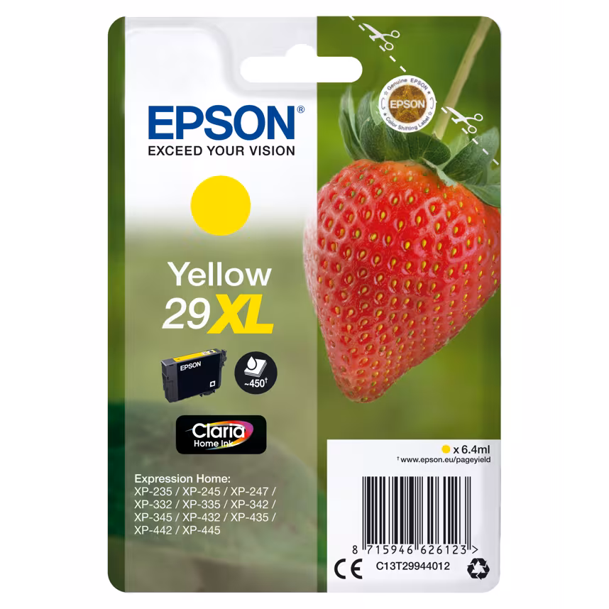 Epson 29XL T2994 Tinte Yellow 6,4ml