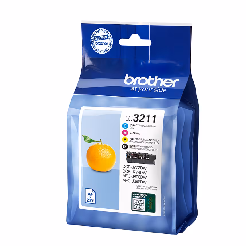 Brother LC3211VALDR Tinte Multipack