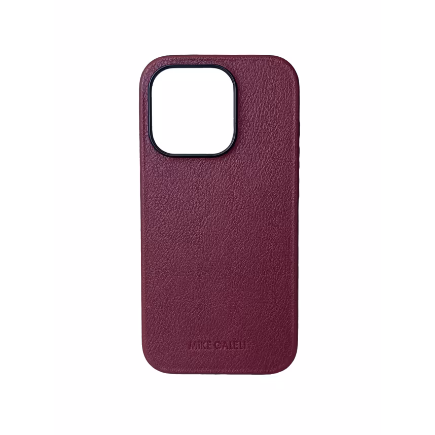 Galeli Back JONA Apfelleder Apple iPhone 15 Pro bordeaux
