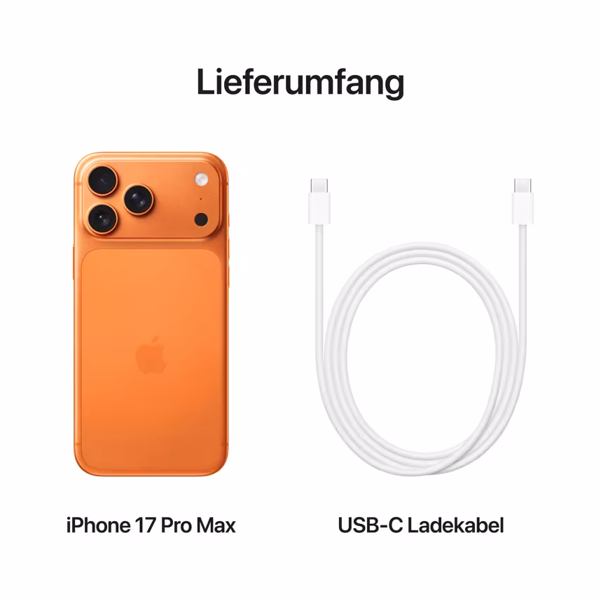 Apple iPhone 17 Pro Max 2TB Kosmisch Orange
