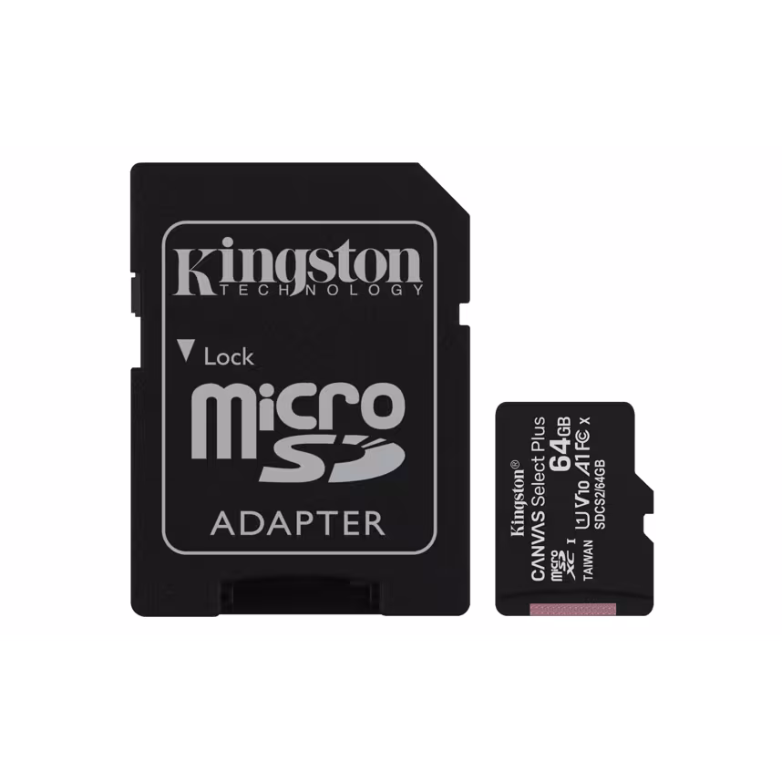 Kingston mSDXC 64GB Canvas Select Plus UHS-I