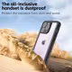 felixx IP68 Waterproof case Black - Apple iPhone 15 Pro Max