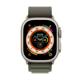 Apple Watch Ultra Cellular Titan 49mm Alpinband L grün
