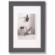 Bilderrahmen Home 30x40cm Holz grau