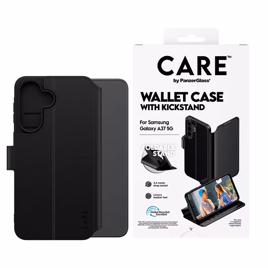 Care Wallet Case mit Kickstand Samsung Galaxy A37 5G