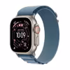 Apple Watch Ultra 3 LTE 49mm Natural Titan Case + Blue Alpine Loop S
