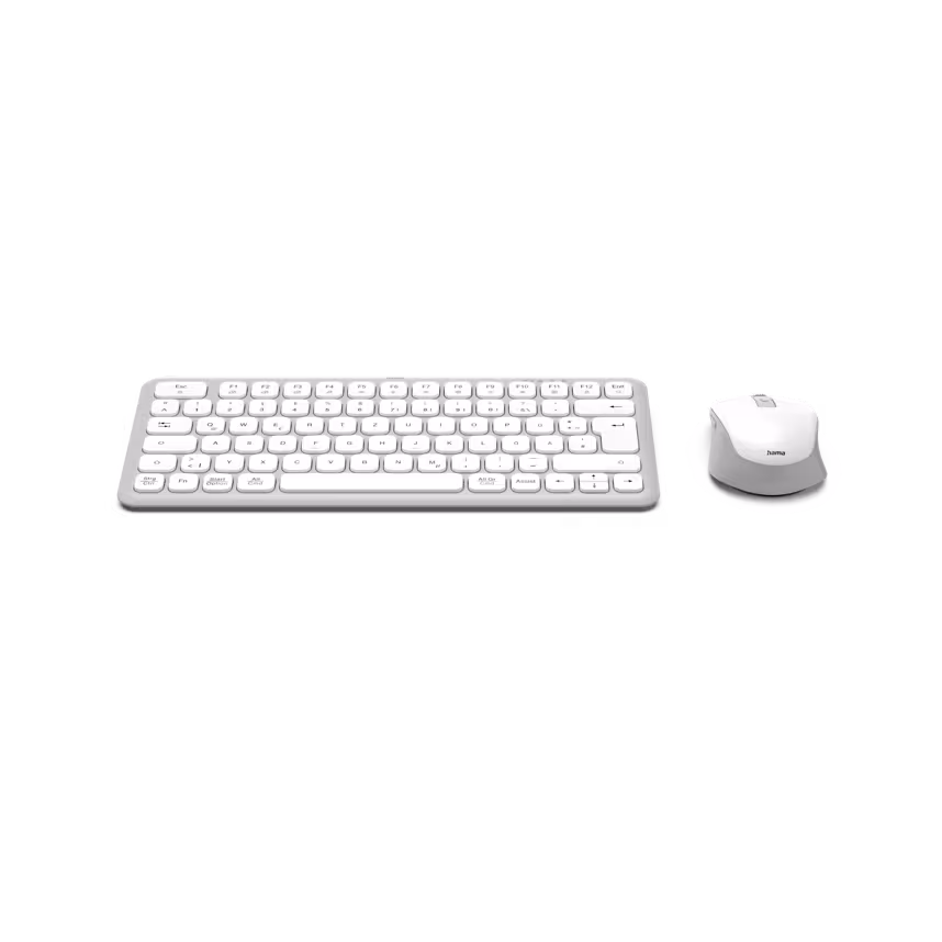 Hama Multi-Device-Tastatur/Maus-Set "WKM-500" Weiß
